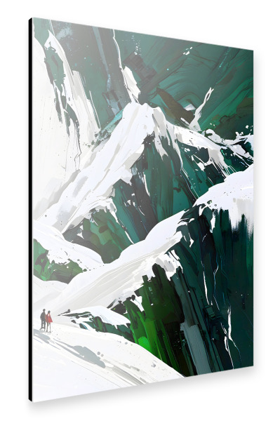 Alu-Dibond "Wildnis in Bewegung" 75x50 cm artboxONE