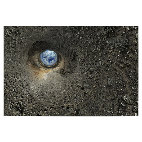 Poster 30x20 cm "Fuerteventura - Eye of Reptiloid" artboxONE - Natur,Reise,Abstrakt,Reise / Strand und Meer,Reise / Länder