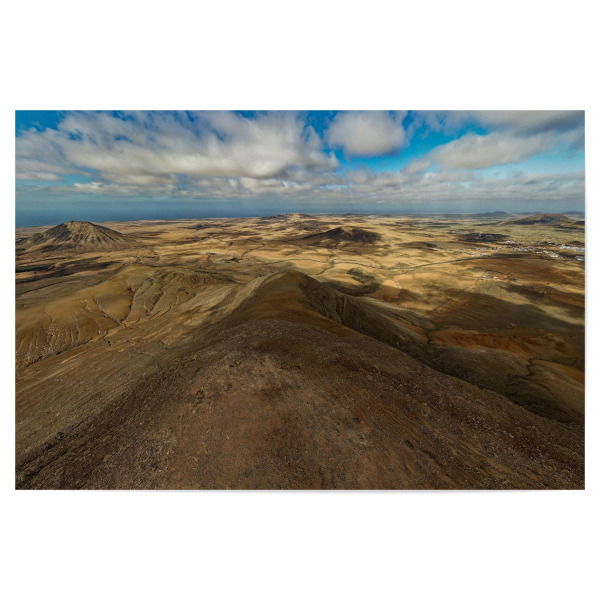 Poster 30x20 cm "Fuerteventura -Tababaire to Westen" artboxONE - Natur,Reise,Reise / Strand und Meer,Reise / Länder
