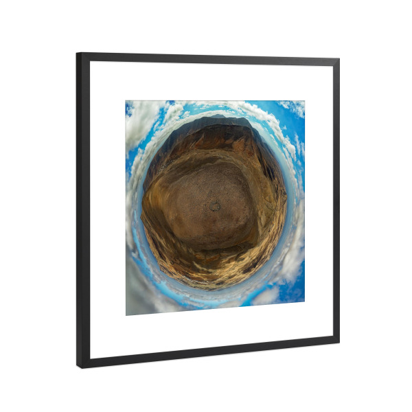 Poster mit Rahmen Schwarz (Metallic) "Fuerteventura - Tababaire Planet" artboxONE - Natur,Reise,Reise / Strand und Meer,Reise / Länder