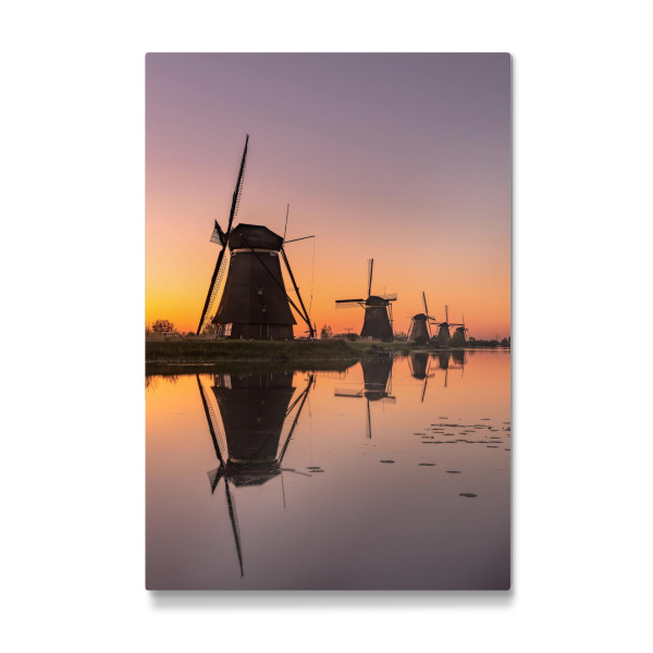 Galerie-Print "Windmühlen von Kinderdijk" 75x50 cm artboxONE