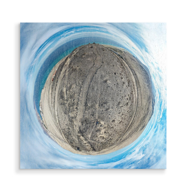 Holzbild "Fuerteventura - Way to Peak" artboxONE - Natur,Reise,Reise / Strand und Meer,Reise / Länder