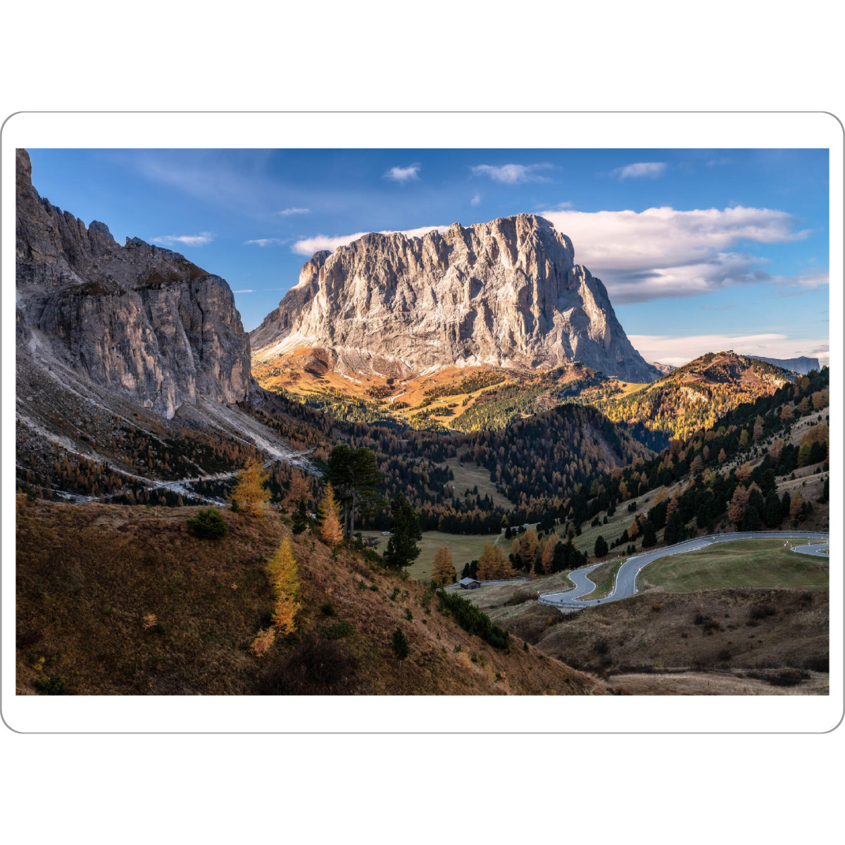 Tischset "Herbst in den Dolomiten" artboxONE - Natur,Reise,Reise / Länder