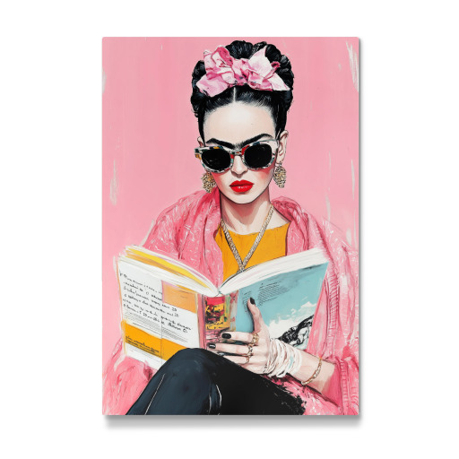 Frida reading book N