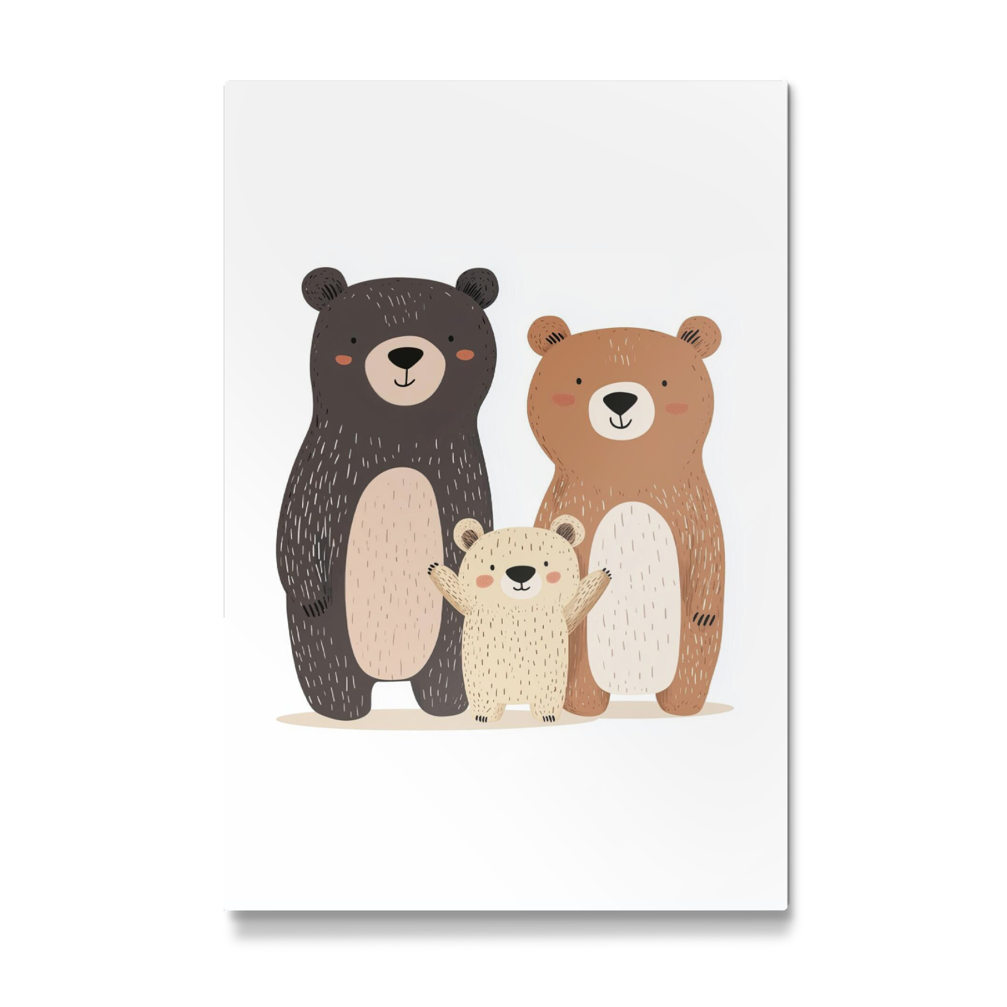 Galerie-Print "Bärenfamilie" 30x20 cm artboxONE