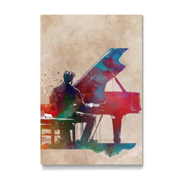 Galerie-Print "Pianist Music Art C" 75x50 cm artboxONE