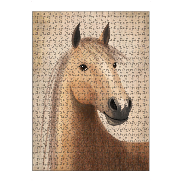 Puzzle Ravensburger "Sanftes Pferdeporträt" artboxONE - Natur,Tiere