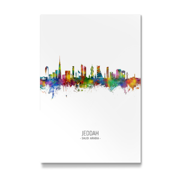 Galerie-Print "Jeddah Skyline -Porträt" 30x20 cm artboxONE