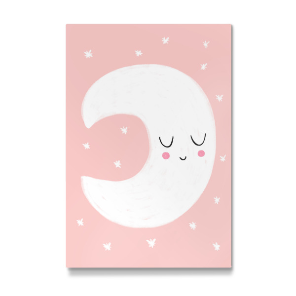 Galerie-Print "Kleiner rosa Mond" 30x20 cm artboxONE