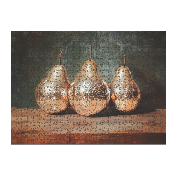 Puzzle Ravensburger "Glitzerbirnen" artboxONE - Essen & Trinken,Abstrakt,Fashion,Essen & Trinken / Obst & Gemüse