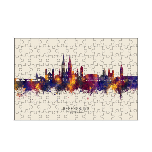Regensburg Skyline Herbst Name