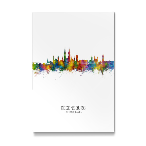 Galerie-Print "Regensburg Skyline -Porträt" 30x20 cm artboxONE