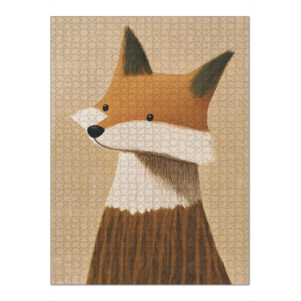 Puzzle Ravensburger "Nico niedlicher Fuchs" artboxONE - Natur,Für Kinder,Tiere