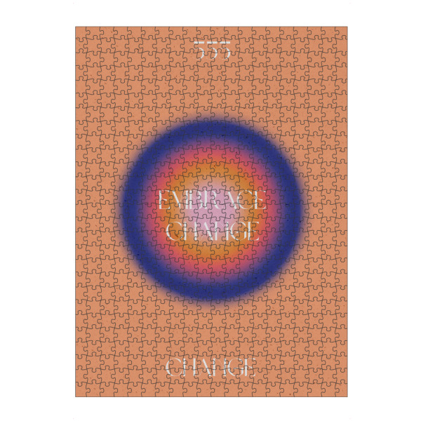 Puzzle Ravensburger "Engel Nummer 555 Veränderung" artboxONE - Abstrakt