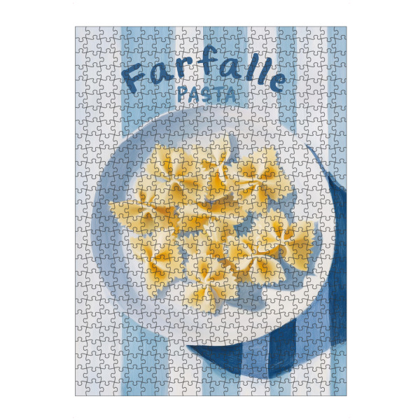 Puzzle Ravensburger "Farfalle Pasta Love" artboxONE - Typografie,Essen & Trinken,Reise / Länder