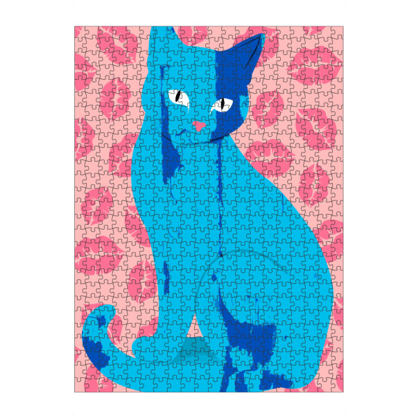 Puzzle Ravensburger "Liebe Meow-ment" artboxONE - Tiere,Liebe