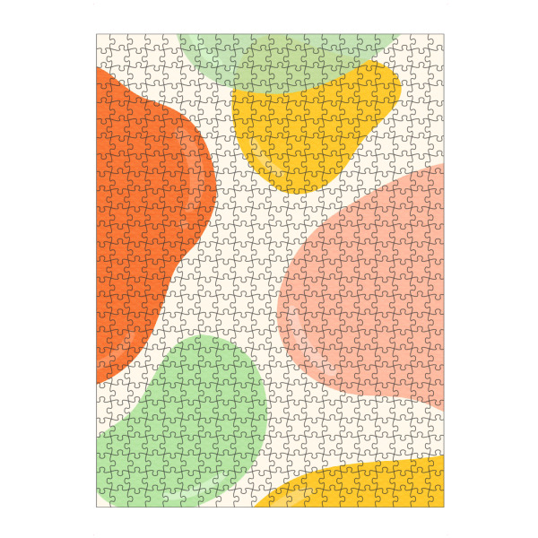 Puzzle Ravensburger "Pastellblasen" artboxONE - Abstrakt,Geometrie