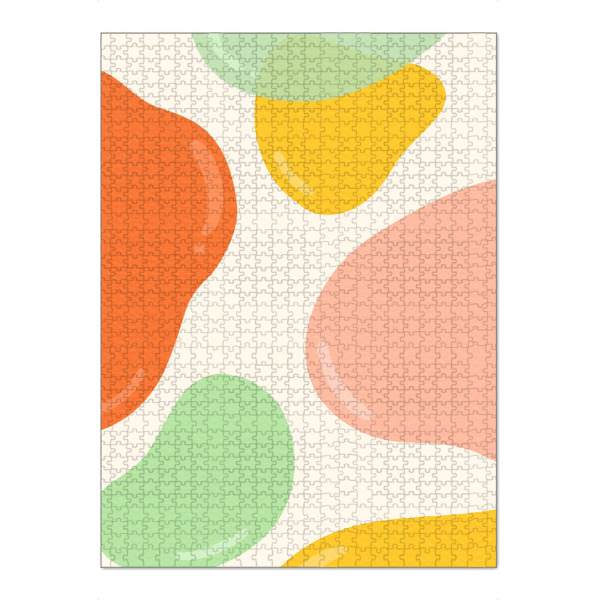 Puzzle Ravensburger "Pastellblasen" artboxONE - Abstrakt,Geometrie