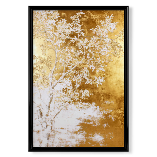 Weißer und goldener Baum a
