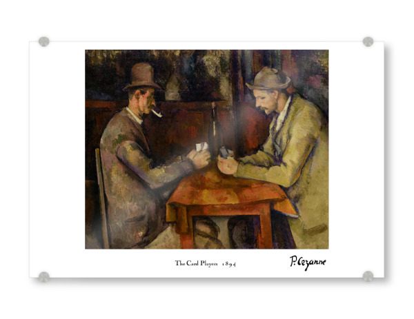 Acrylglasbild "Paul Cezanne x" artboxONE - Menschen,Männer