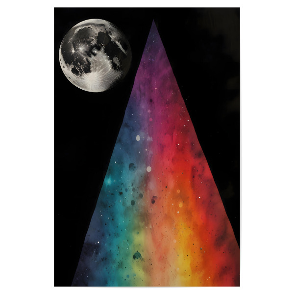 Poster "Mondprisma" artboxONE - Comic