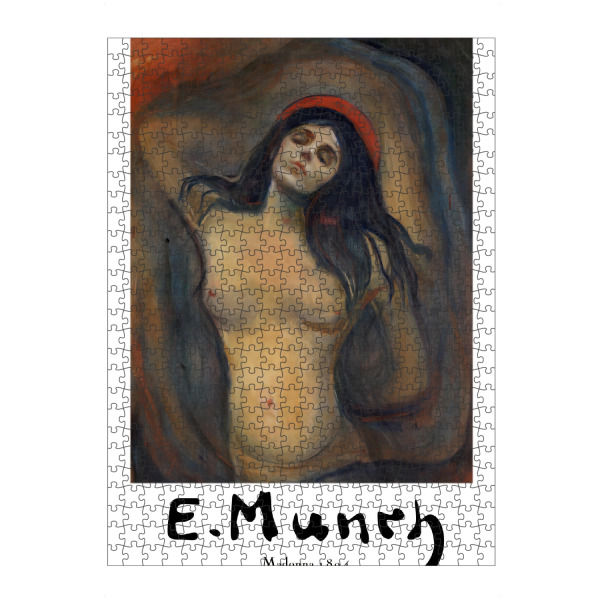 Puzzle Ravensburger "Edvard Munch" artboxONE - Abstrakt,Menschen