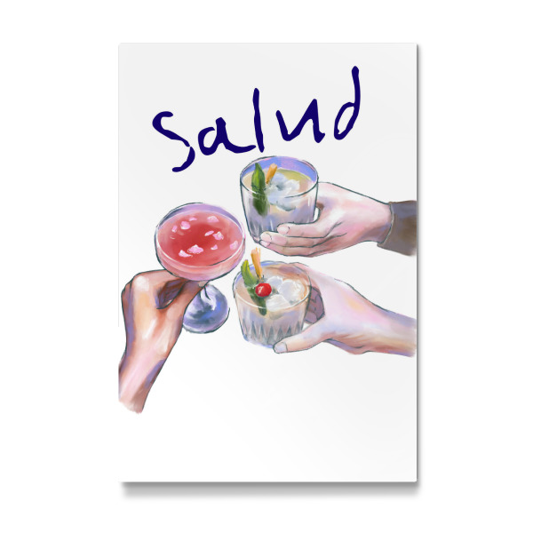 Galerie-Print "Glasses filled with cocktails" 75x50 cm artboxONE