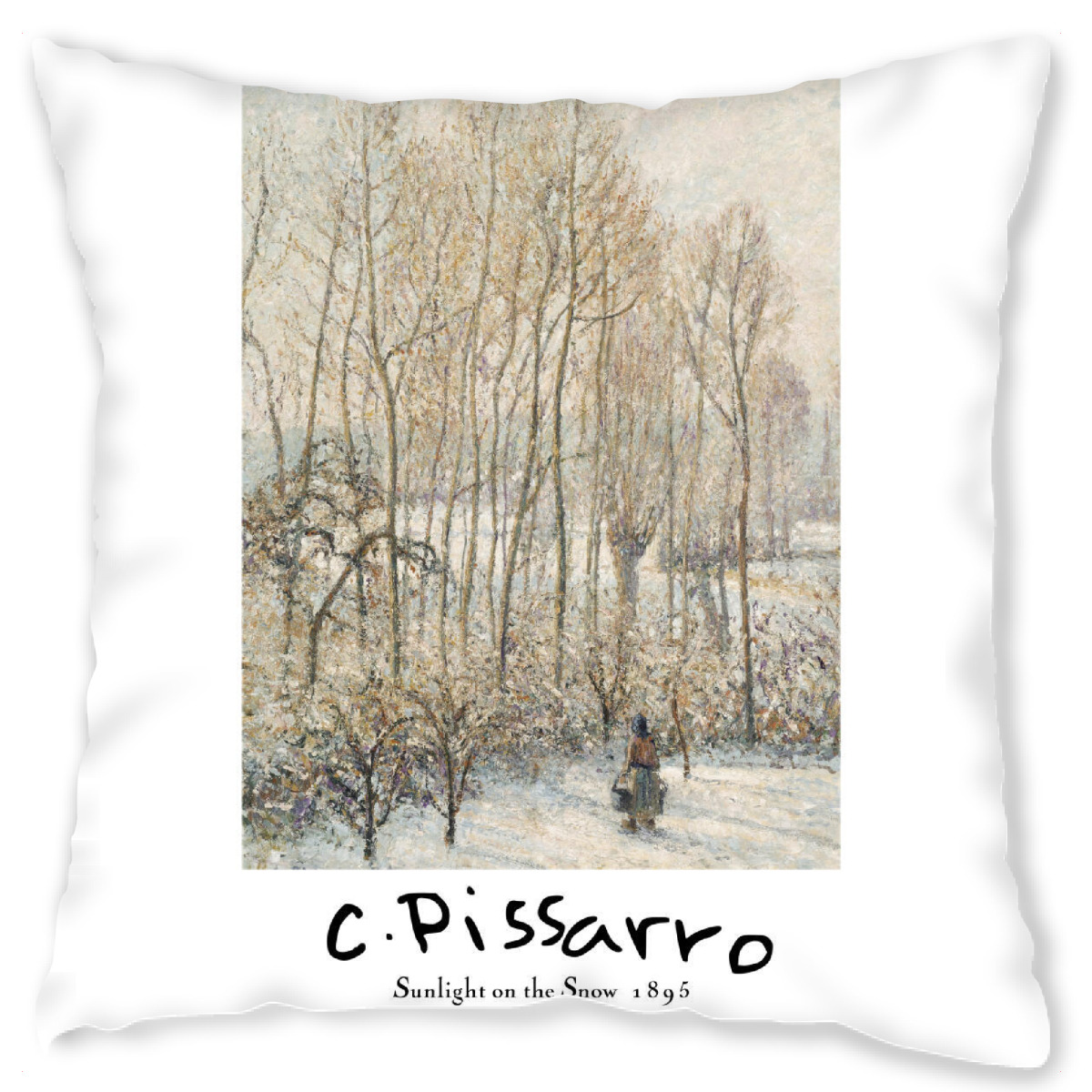 Design-Kissen "Camille Pissarro Z" artboxONE - Natur,Abstrakt