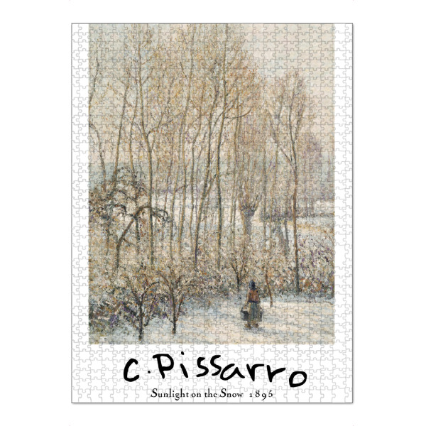 Puzzle Ravensburger "Camille Pissarro Z" artboxONE - Natur,Abstrakt