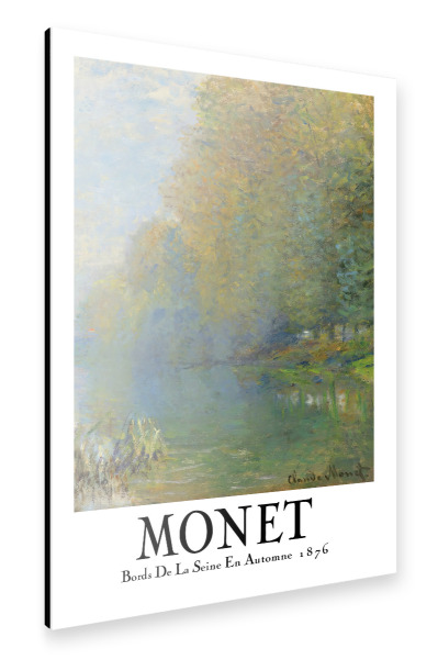 Alu-Dibond "Claude Monet b" 30x20 cm artboxONE