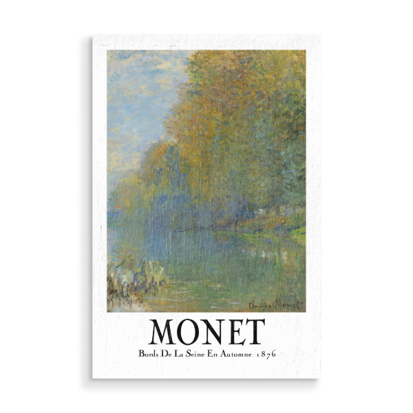 Holzbild "Claude Monet b" artboxONE - Natur,Abstrakt