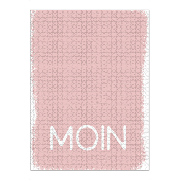 Puzzle Ravensburger "MOIN - das reicht" artboxONE - Typografie,Buchstaben