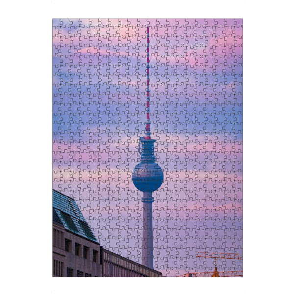 Puzzle Ravensburger "Berlin in der Abenddämmerung" artboxONE - Städte / Berlin,Architektur