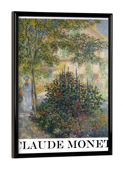 Poster mit schwarzem Rahmen "Claude Monet" artboxONE - Natur,Reise