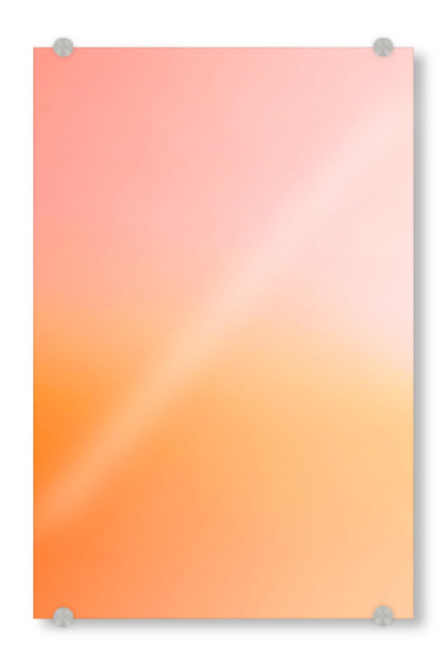 Acrylglasbild "Kurz bevor die Sonne unter geht" artboxONE - Natur,Abstrakt