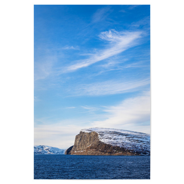 Poster 30x20 cm "Berge, Wolken und Felsen im Winter" artboxONE - Natur,Reise,Reise / Strand und Meer,Reise / Länder