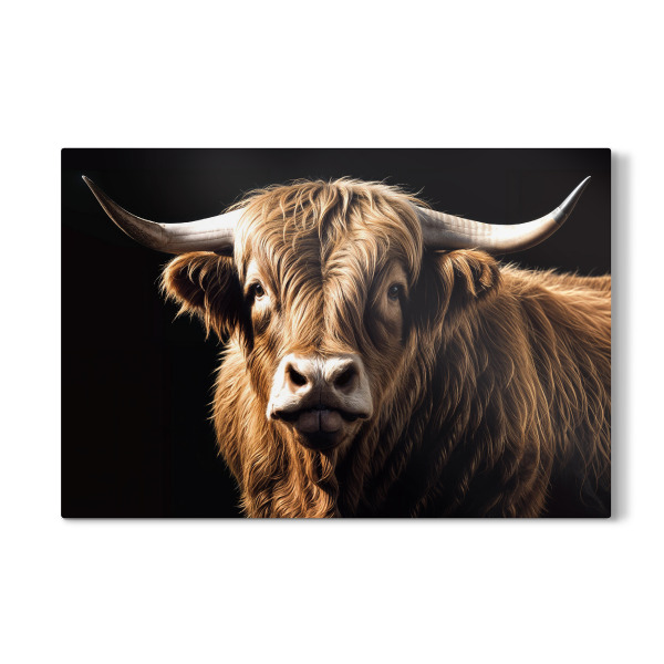 Galerie-Print "Ein Highland Bull" 75x50 cm artboxONE