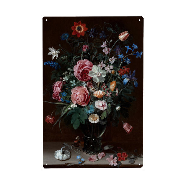 Holzbild "Vorsehung Blumen" artboxONE - Floral - Blumen,Tulpe,Nelke