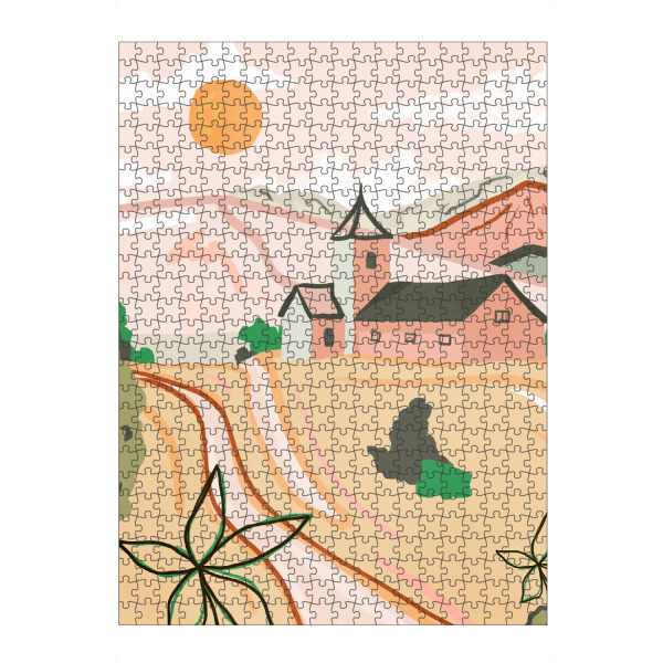 Puzzle Ravensburger "Dieses warme, friedliche Gefühl" artboxONE - Natur