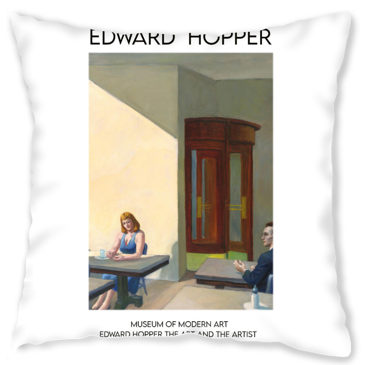 Design-Kissen "Edward Hopper w" artboxONE - Abstrakt,Menschen