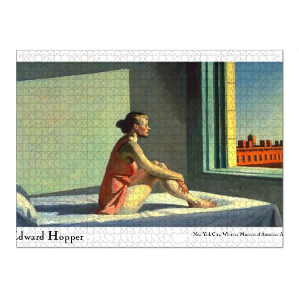 Puzzle Ravensburger "Edward Hopper Exhibition" artboxONE - Abstrakt,Menschen