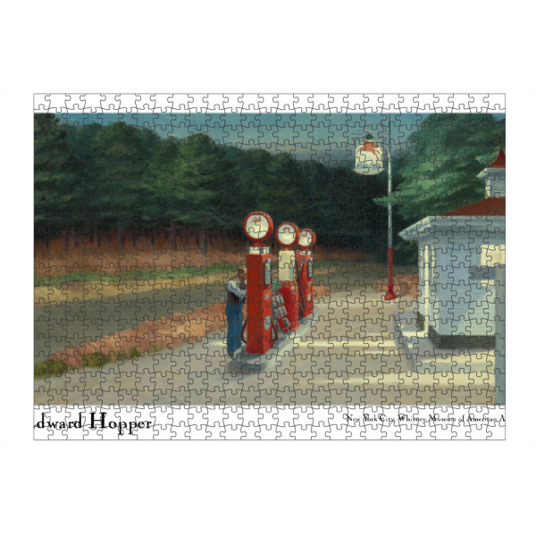 Puzzle Ravensburger "Edward Hopper Q" artboxONE - Abstrakt - Kunst,Wandkunst,Maler,Maler,Berühmtheit,Illustration,Dekorative,Wohnkultur,Maler
