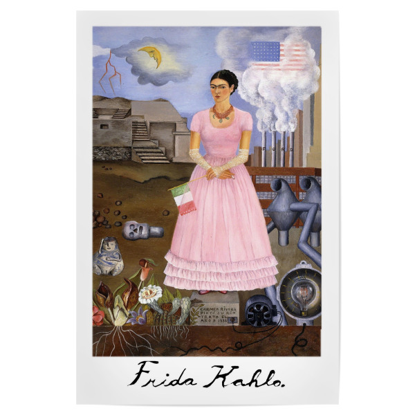Poster 30x20 cm "Frida Kahlo Exhibition" artboxONE - Menschen