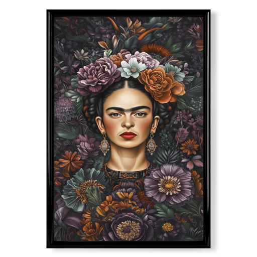 Frida Kahlo, Blumen Muster