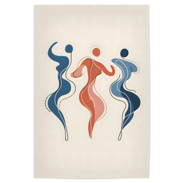 Poster 30x20 cm "Sway & Slay" artboxONE - Abstrakt
