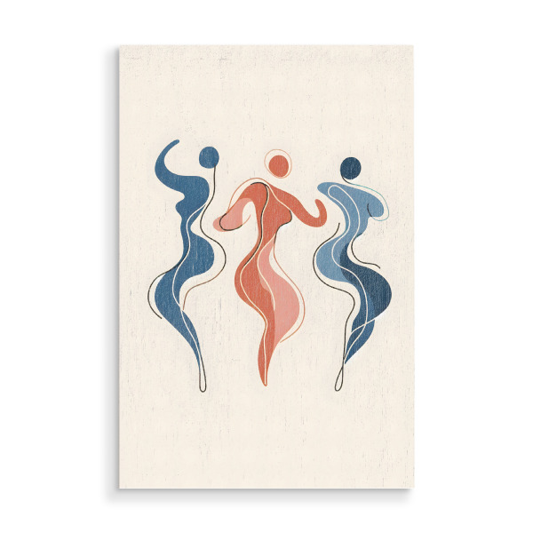 Holzbild "Sway & Slay" artboxONE - Abstrakt