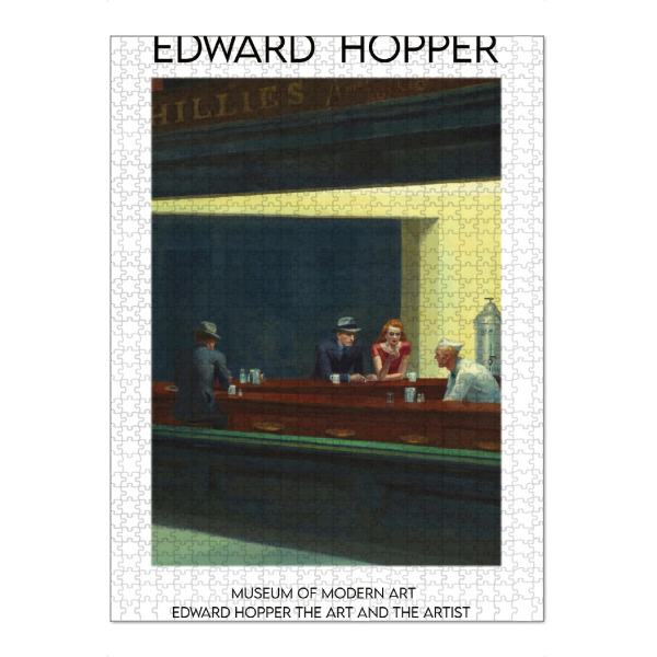 Puzzle Ravensburger "Edward Hopper o" artboxONE - Menschen,Männer