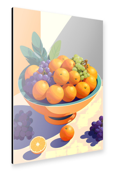 Alu-Dibond "VIBIN ’mit Vitamin C" 30x20 cm artboxONE