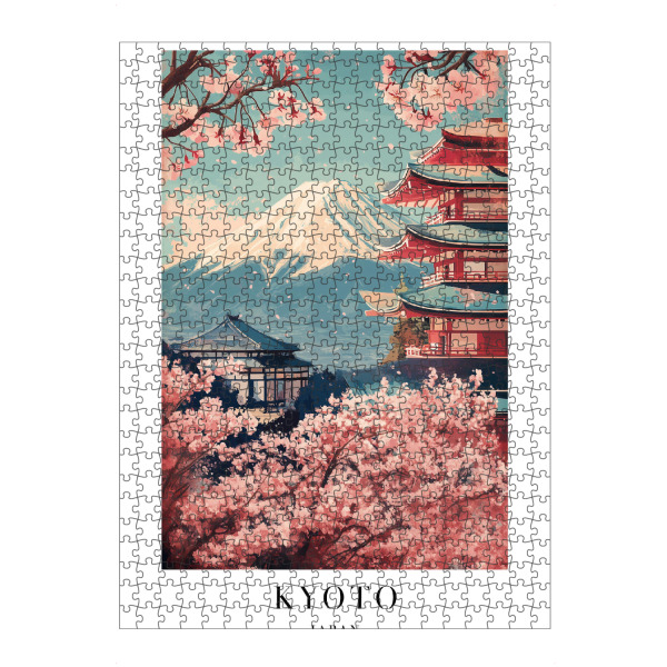 Puzzle Ravensburger "Kyoto - Japan" artboxONE - Städte,Reise,Architektur