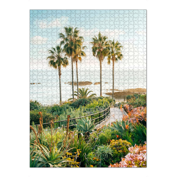 Puzzle Ravensburger "Strandblüte" artboxONE - Natur,Floral,Für Kinder,Reise / Strand und Meer,Für Mama
